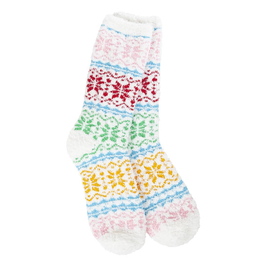 World's Softest Socks Holiday Cozy Winter Crew