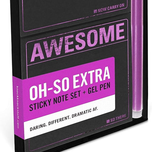 High Five/Awesome Sticky Note Set